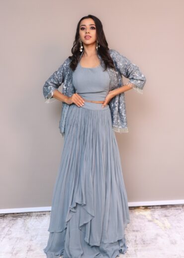indowestern lehenga