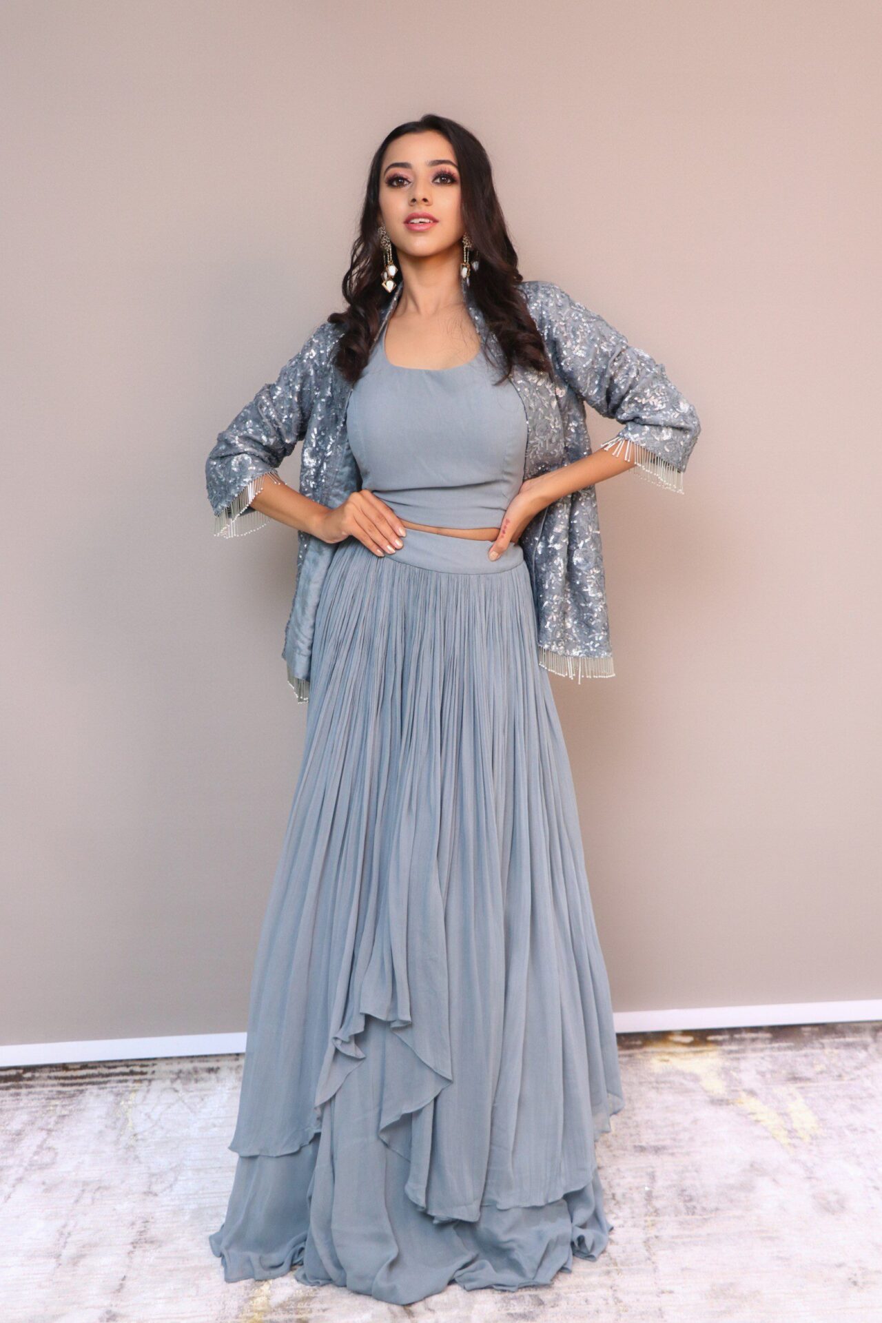 indowestern lehenga