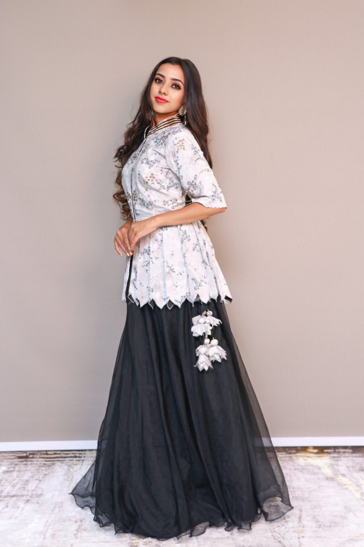 skirt top set