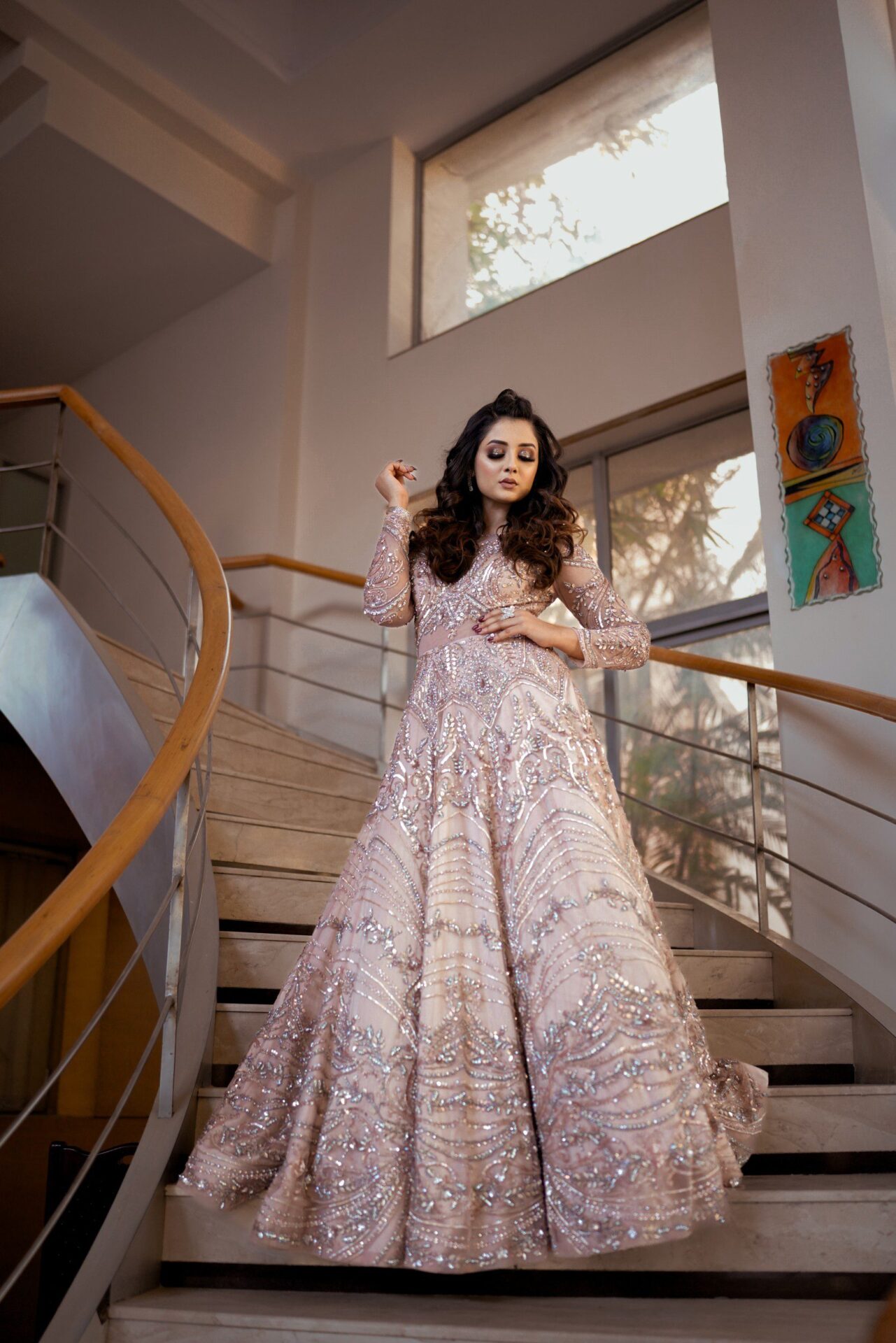 bridal gown