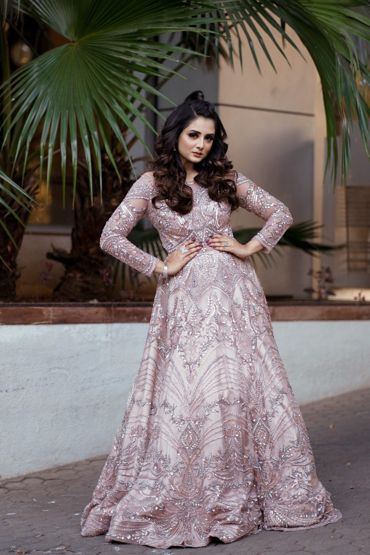 bridal gown