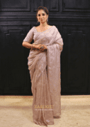 Onion Pink Designer Saree