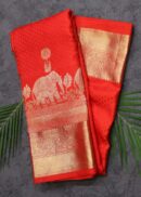 Red Color Kanjivaram Saree