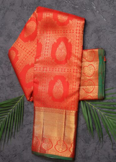 Red Color Kanjivaram Saree