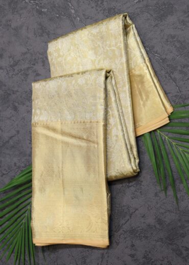Moti Color Tissue Kanjivaram Saree