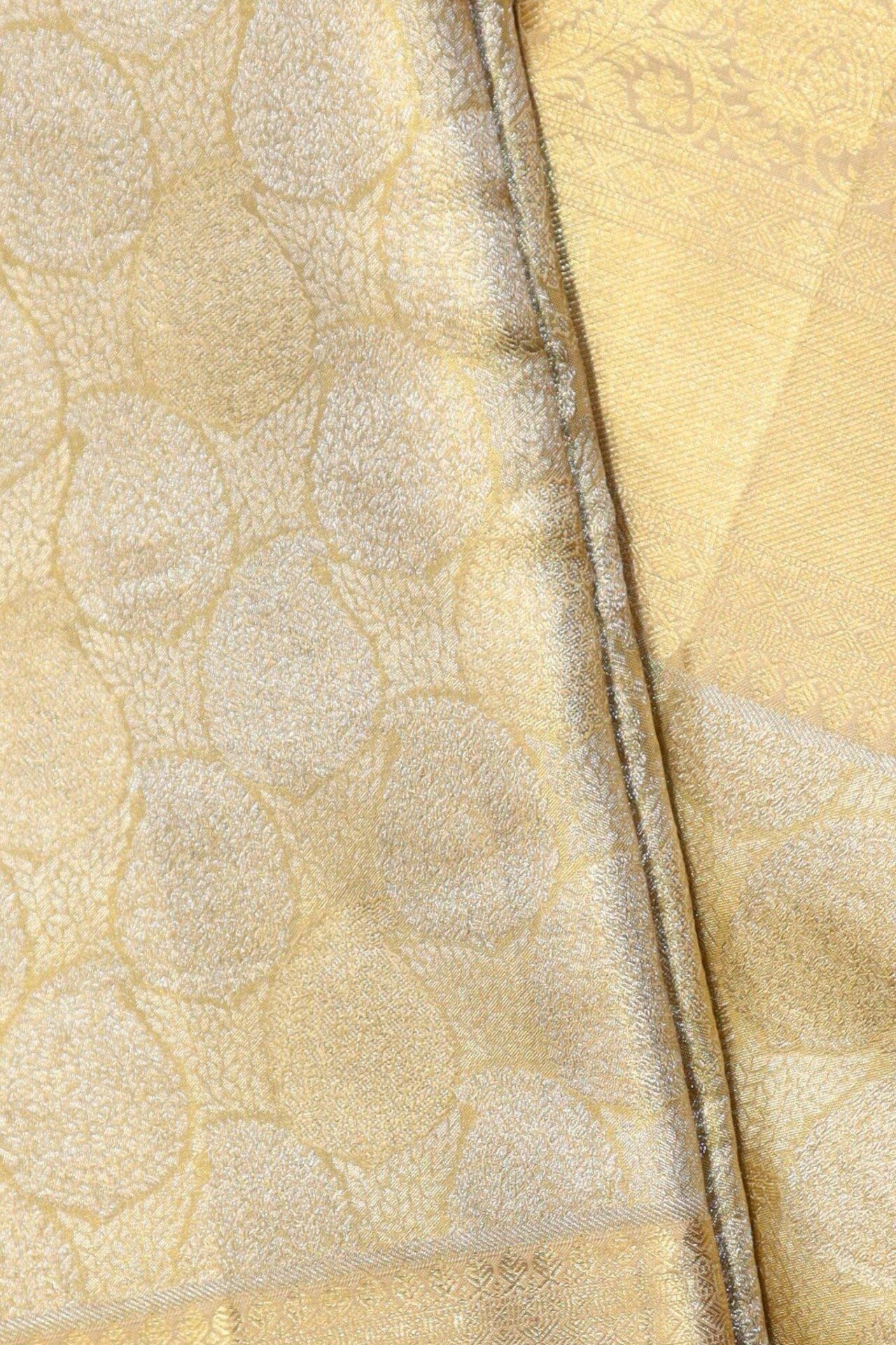 Pearl Color Tissue Kanjivaram Saree