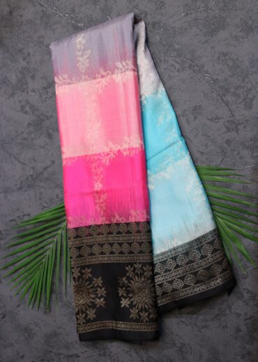 Multicolor Kanjivaram Saree
