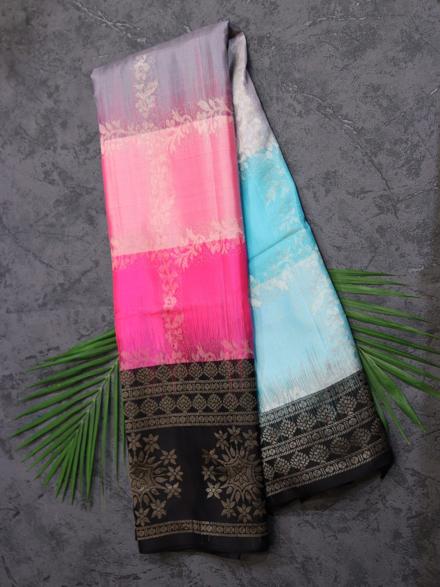 Multicolor Kanjivaram Saree
