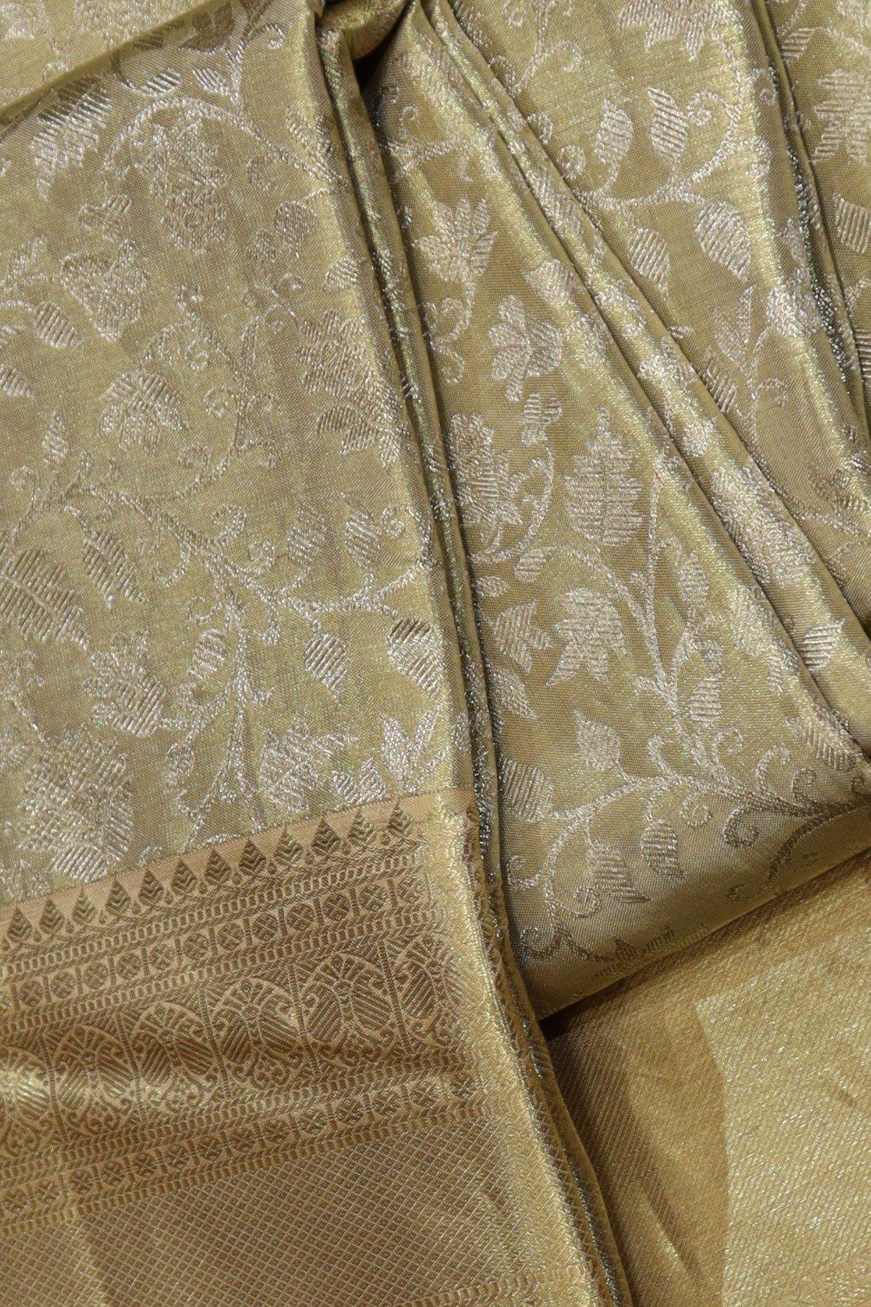 Moti Color Tissue Kanjivaram Saree