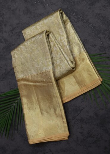 Moti Color Tissue Kanjivaram Saree