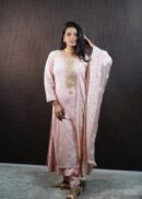 BABY PINK ANARKALI SET