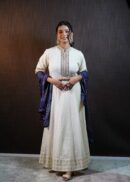 WHITE ANARKALI SET