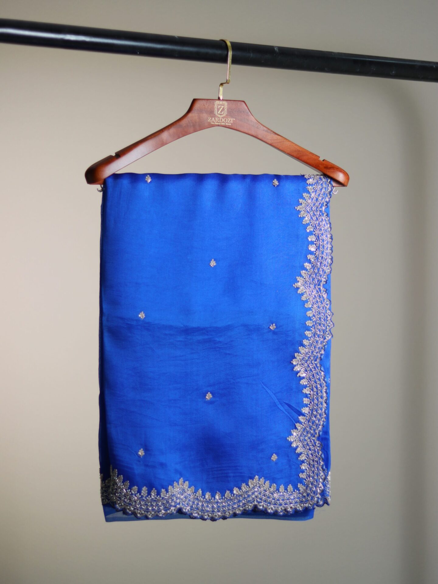 BLUE DESIGNER SAREE