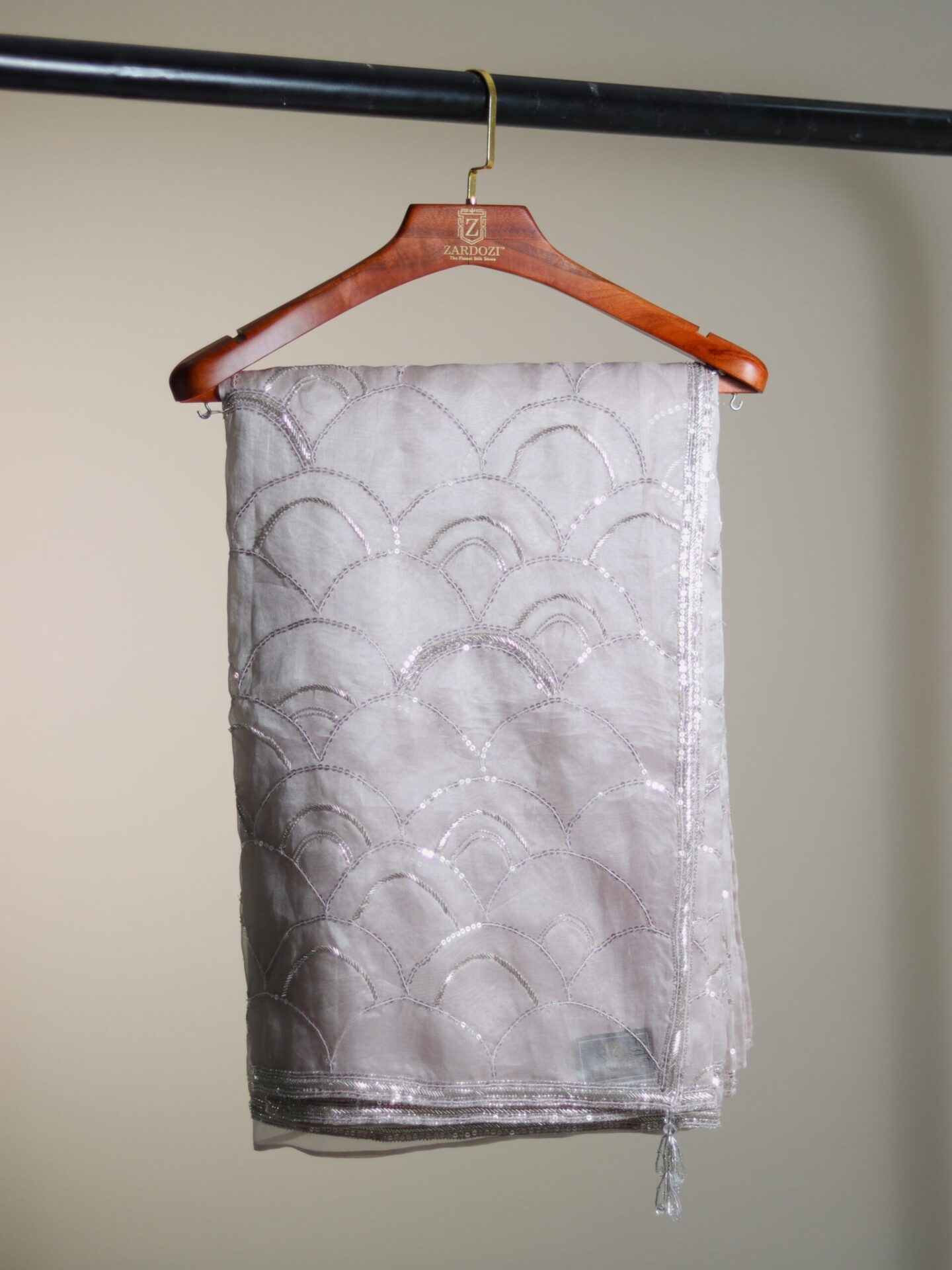 PASTEL PINK DESIGNER SAREE