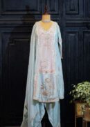 Pestel Blue Anarkali Set