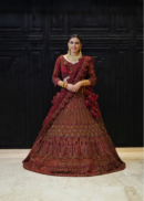 Maroon Bridal Lehenga