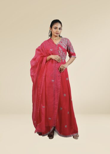 Hot Pink Anarkali