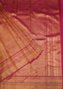 DARK MAGENTA  KANJIVARAM SAREE