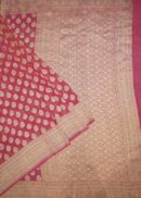PINK KHADDI  GEORGETTE SAREE