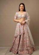 SKY BLUE MULTICOLOUR LEHENGA