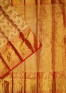 LIGHT GOLDEN TISSUE KANJIVARAM SAREE