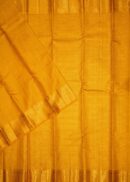 BRIGHT YELLOW KANJIVARAM SAREE