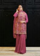 HOT PINK SHARARA SET