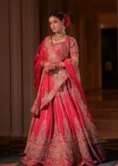 MAGENTA PINK BRIDAL LEHENGA
