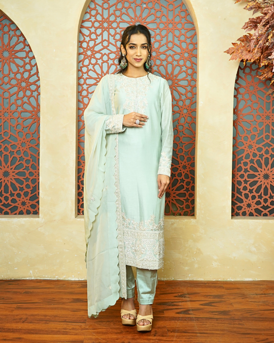 MINT GREEN SUIT