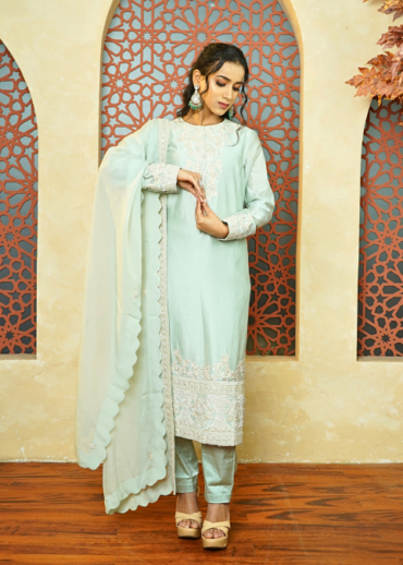 MINT GREEN SUIT