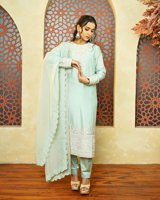 MINT GREEN SUIT