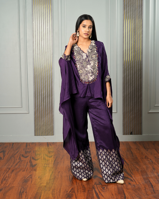 PURPLE CO ORD SET