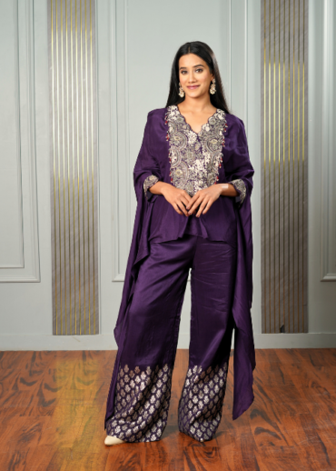 PURPLE CO ORD SET