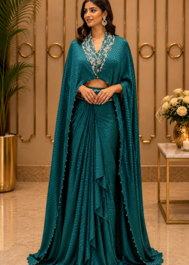 Celeste Aura Drape Ensemble